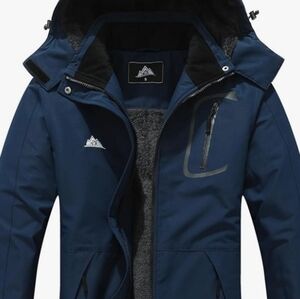 MOERDENG Women's Waterproof Ski Jacket Warm Winter Coat Outdoor Windbreaker